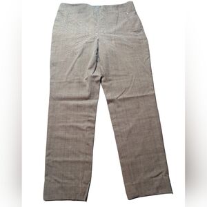 Tan Houndstooth Dress Pants
